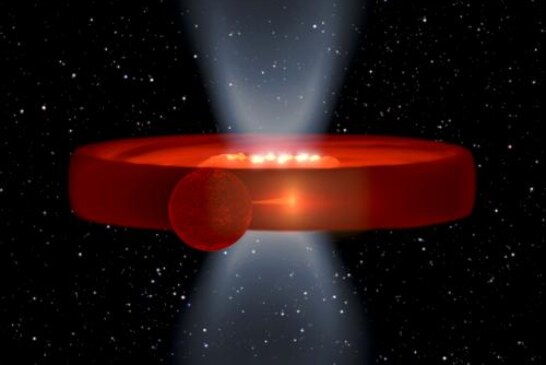 Researchers find ‘structure’ in black hole accretion disk