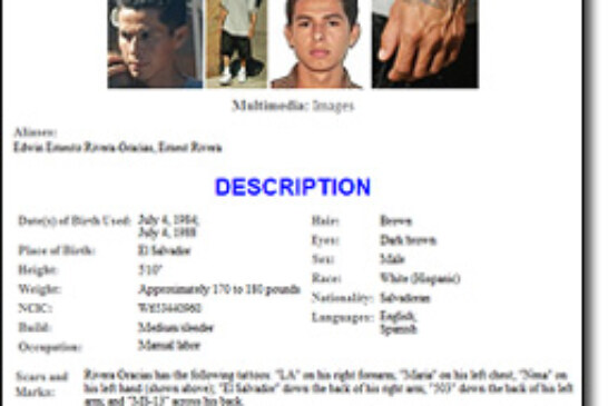 New Top Ten Fugitive Help Us Find a Murderer (FBI)
