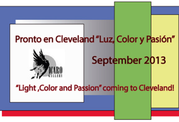 Icaro Gallery and Nazca Restaurant are proud to announce the opening of their new art exhibition Light, Color and Passion