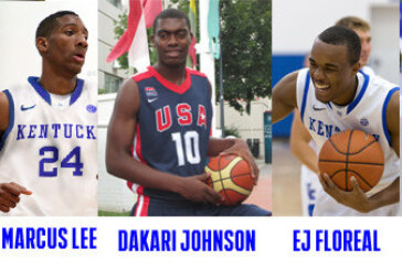 Los Wildcats de Kentucky, un equipo con nueve novatos, inician como el No.1 del baloncesto NCAA
