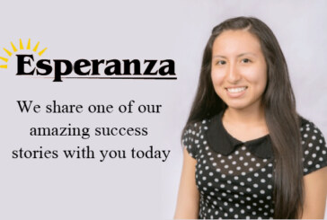 In 2014, Esperanza has been hope to hundreds of Hispanic youth and adults