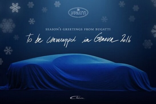 Bugatti dió a conocer mas detalles de su nuevo Chiron