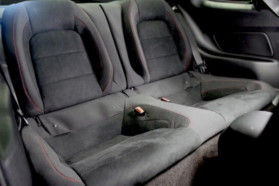 Ford desarrolló nuevos asientos traseros para el Shelby Mustang GT350R