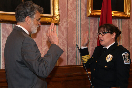 Mayor Jackson Swears-In Nicole Carlton as Commissioner of EMS