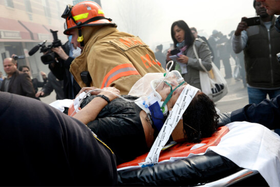 Al menos dos muertos y 18 heridos al derrumbarse dos edificios en Nueva York