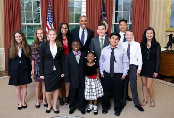 Design Lab student chosen as White House kid science advisor